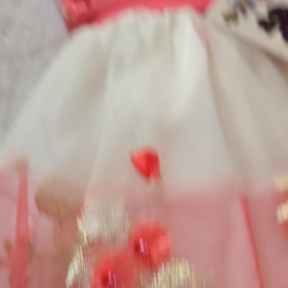 ADRICK NWT Sz1 EIGHT LAYERS BEADS Embroidery DETAILS LAYERS PUFF PHOTO OPSBABY!! - Picture 10 of 13